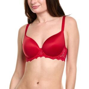 Simone Pérèle Womens Simone Perele Caresse 3D Plunge Bra, Red